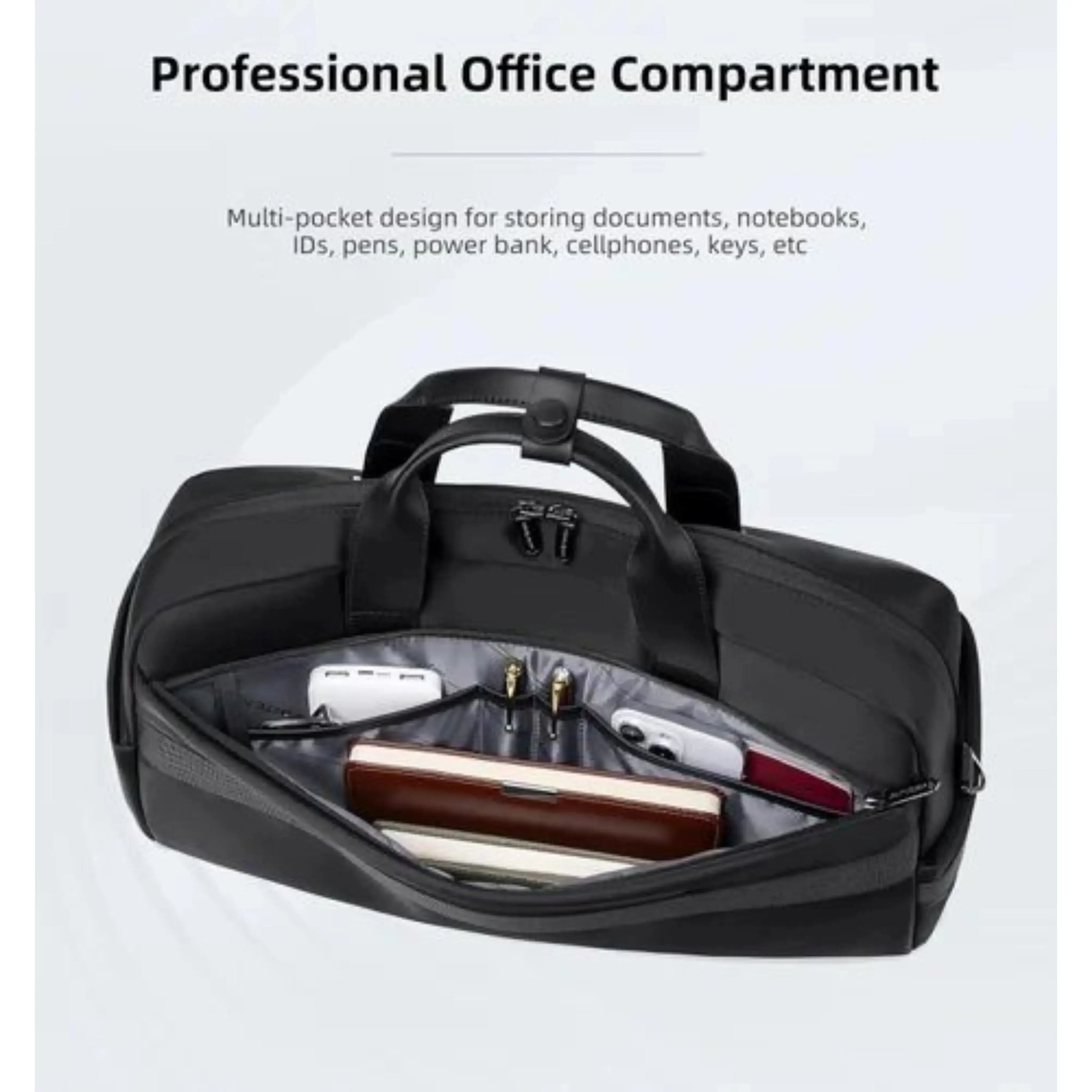 حقيبة ARCTIC HUNTER LXB00842 بتصميم جاف ورطب، حقيبة يد للكمبيوتر المحمول مقاس 15.6 بوصة /ARCTIC HUNTER LXB00842 Dry & Wet Bag, 15.6" Laptop Handbag - Sooqja سوقجة