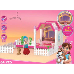 لعبة فيلا الأحلام الفاخرة - Luxury Villa Toy Set - 64 قطعة - Sooqja سوقجة