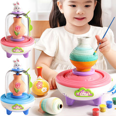 ماكينة تشكيل الصلصال للأطفال – Cute Rabbit Clay Machine