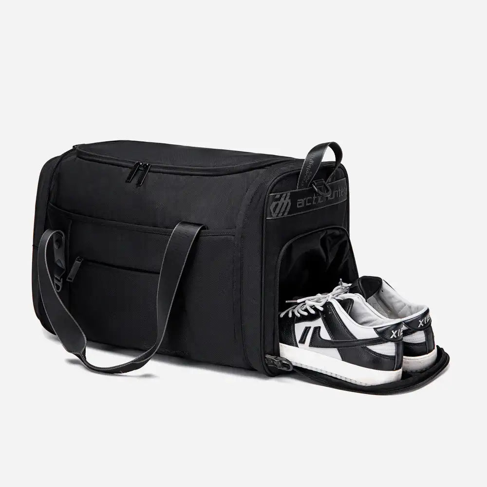 حقيبة قابلة للطي من Arctic Hunter LX00021 ، حقيبة سفر مقاومة للماء مع حجرة للأحذية وأشرطة كتف قابلة للفصل للرجال والنساء. Arctic Hunter LX00021 Foldable Bag, Water-Resistant Travel Bag with Shoe Compartment and Detachable Shoulder Straps for Me - Sooqja سوقجة