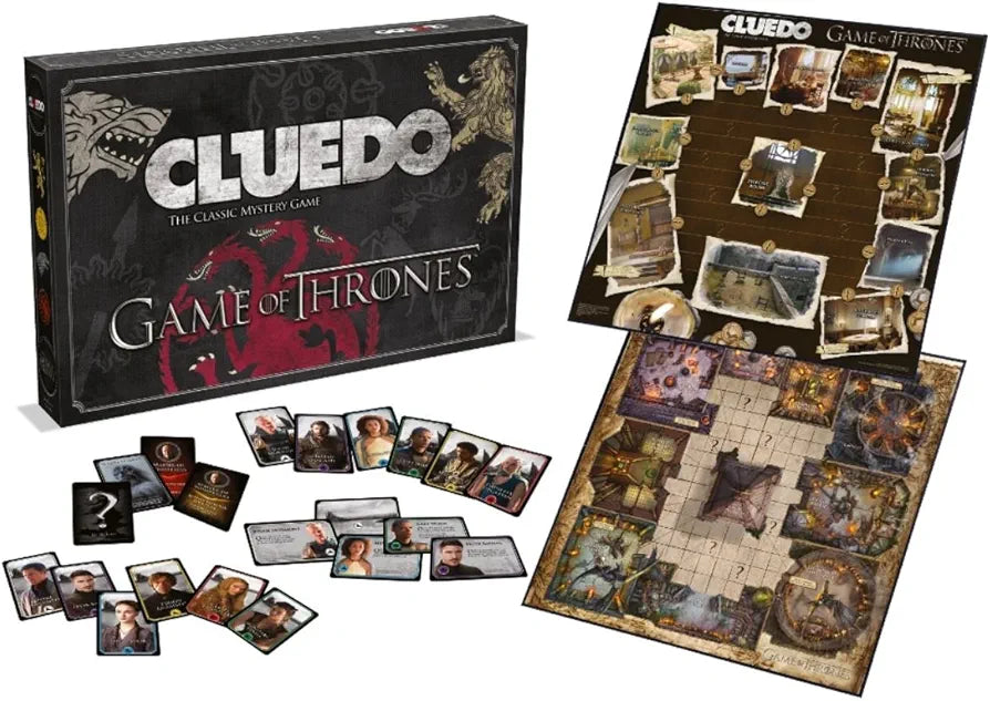 لعبة كلودو – Game of Thrones Cluedo | لعبة الغموض