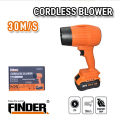 منفاخ هواء لاسلكي ( بلور )  FINDER – بقوة 21 فولت وسرعة 30 متر/ثانية