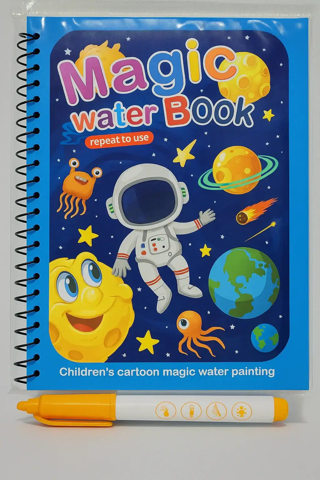 مجموعة أدوات رسم وفن بأقلام مائية قابلة لإعادة الاستخدام - Sooqja سوقجة