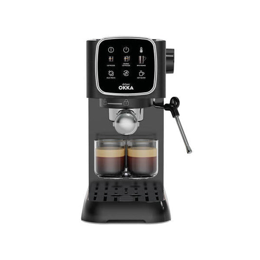 ماكينة صنع الإسبريسو OK0034 Okka Espresso Solo – تجربة قهوة مميزة بحجم صغير