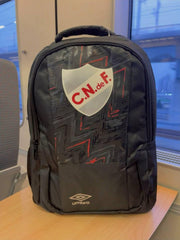 حقيبة الظهر باللون الأسود بشعار "C.N. de F." من علامة Umbro - Sooqja سوقجة