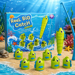 لعبة صيد السمك وقياس أكبر سمكة Reel Big Catch للأطفال