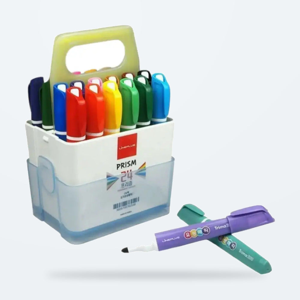 أقلام ماركر دائمة Line Plus – 24 لون