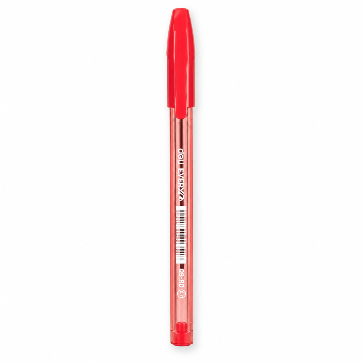 قلم حبر ديلي Deli pen Every على خلفية بيضاء بإضاءة واضحة وظل طبيعي خفيف