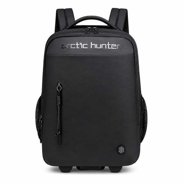 حقيبة بعجلات Arctic Hunter LG00657-1 – سعة 29 لتر على خلفية بيضاء بإضاءة واضحة وظل طبيعي خفيف