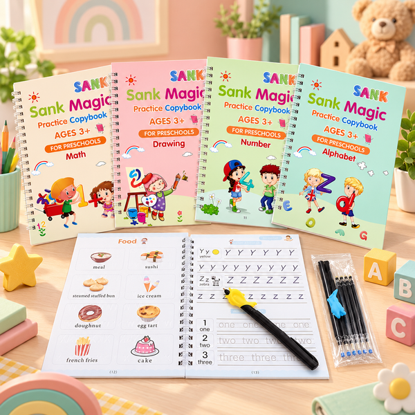مجموعة Magic Copybook لتعليم الإنجليزية – صورة الغلاف