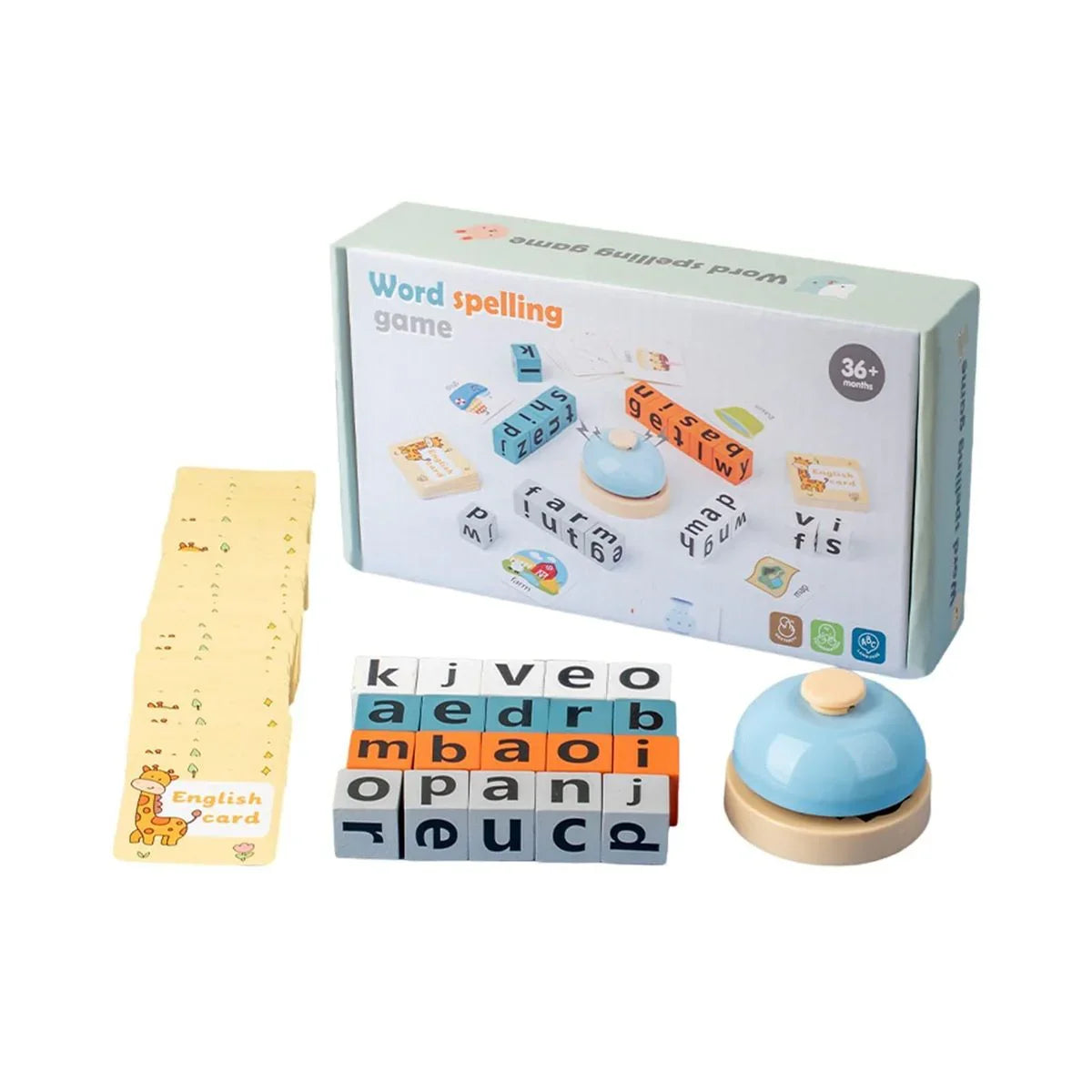 لعبة تكوين الكلمات الإنجليزية - Word Spelling Game - Sooqja سوقجة